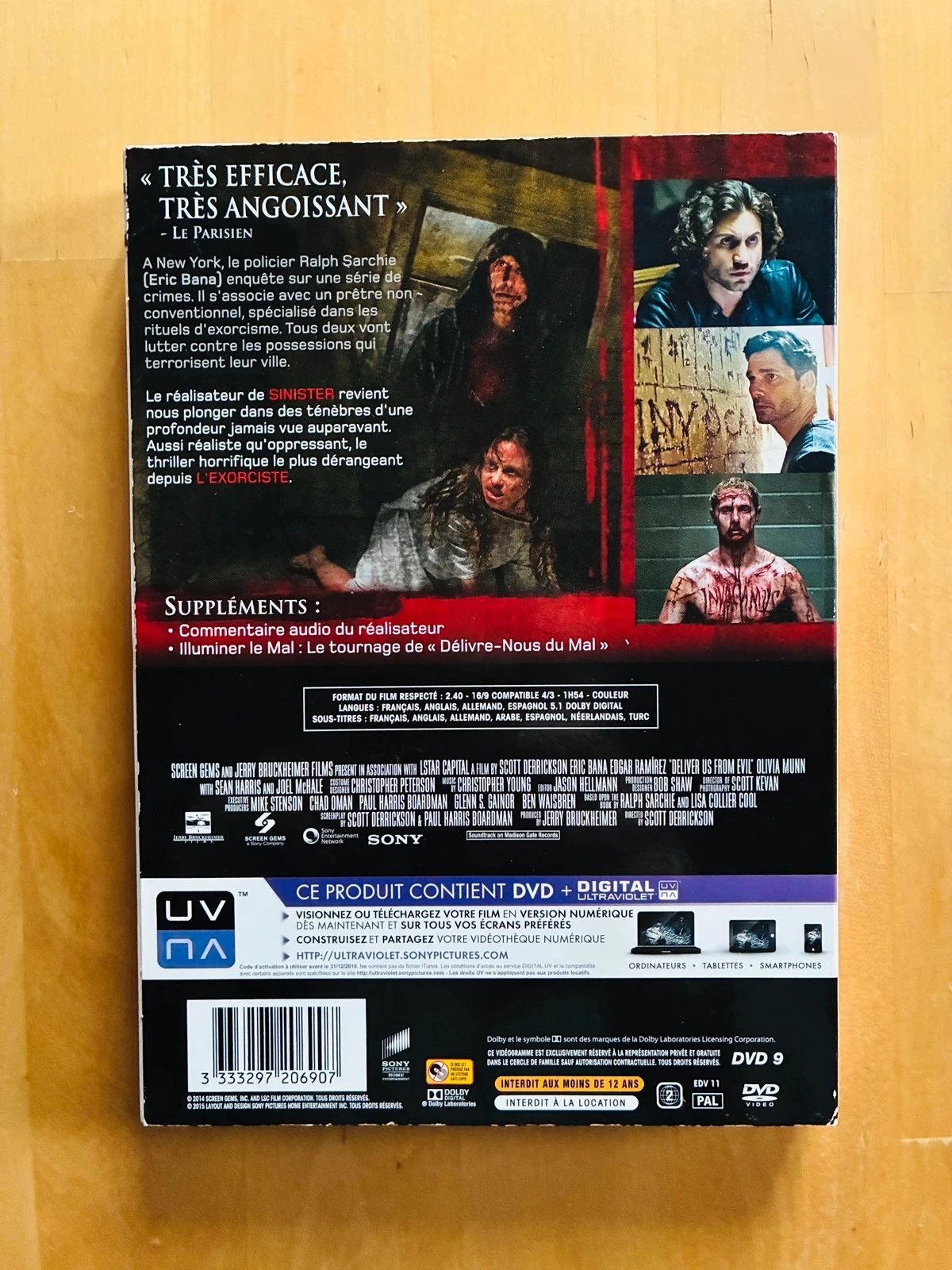 DVD Livre-nos do mal. – photo 2